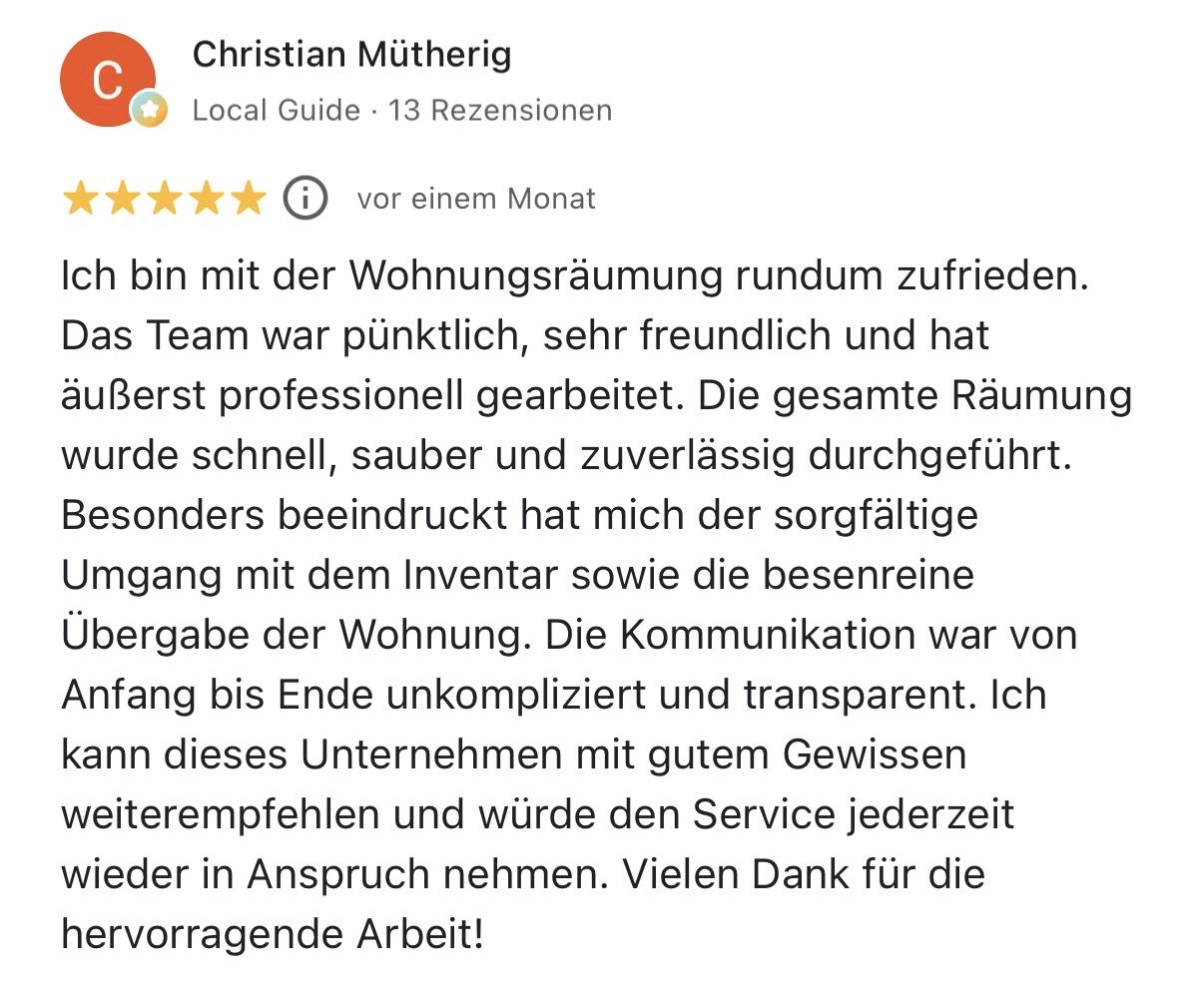 SB Recycling Entrümpelung